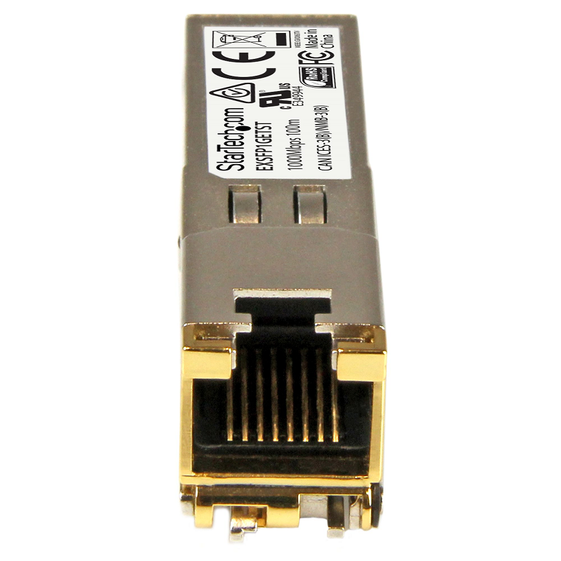 StarTech EXSFP1GETST SFP to RJ45 Cat6/Cat5e Transceiver